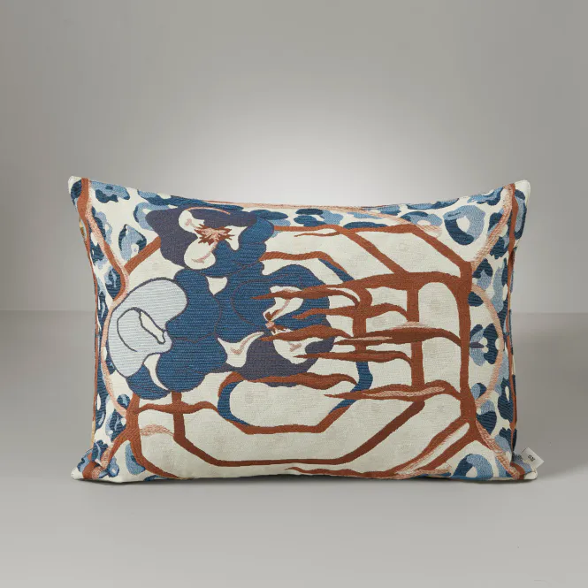 Hovedbilde Kitty Sablu Flora Pute 40x60 cm - Rust/Blue 