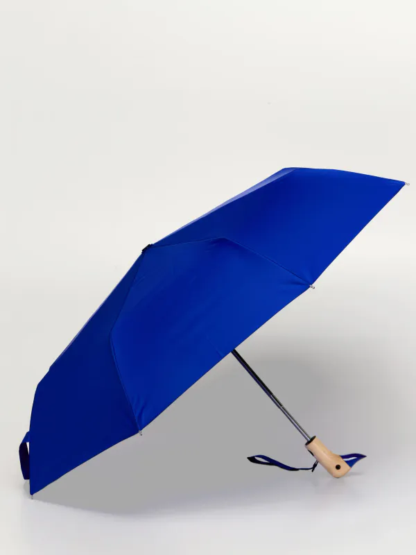 Royal Blue Eco-Friendly Compact Duck Umbrella