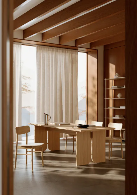 Hovedbilde Woud Kimono Spisebord Eik