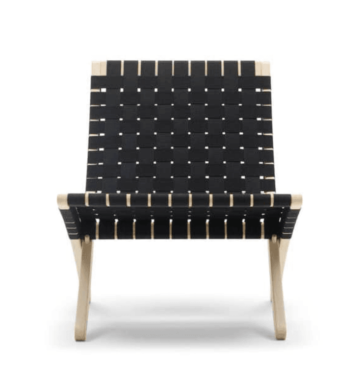 Carl Hansen & Søn MG501 Cuba Lenestol - Såpet eik  / Sort