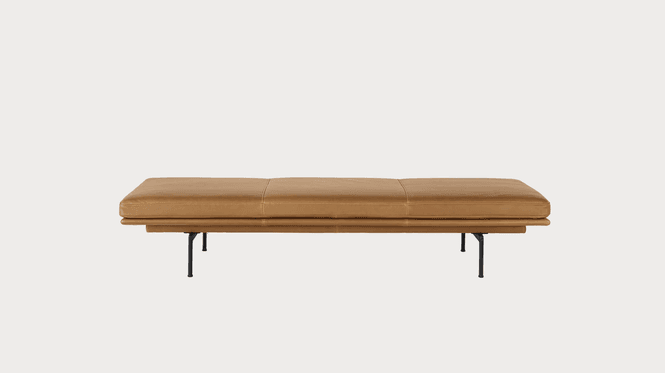 Hovedbilde Muuto Outline Daybed - Refine leather ...