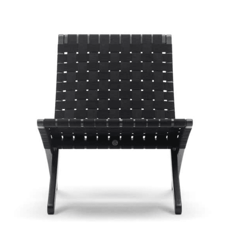 Carl Hansen & Søn MG501 Cuba Lenestol - Sort / Sort