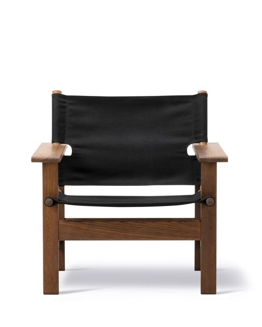 Hovedbilde Fredericia The Canvas Chair - Røykfarget eik / ...