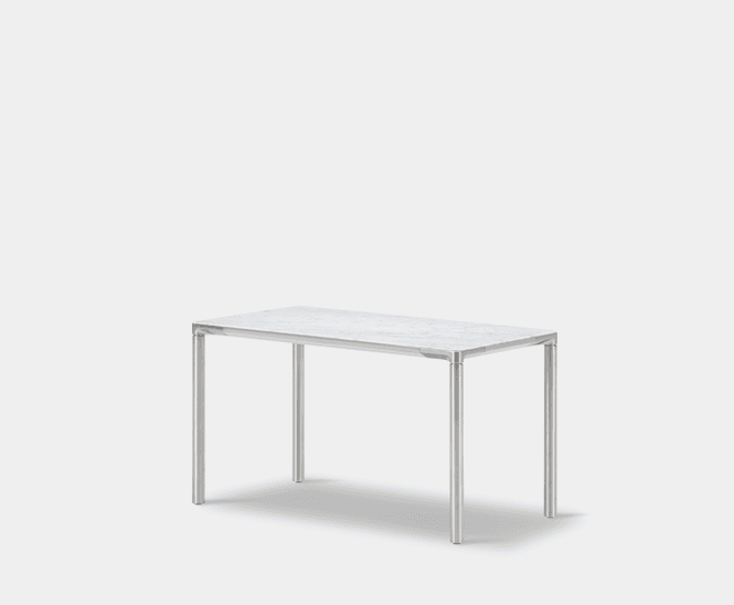 Hovedbilde Fredericia Piloti Alu 75x39cm / Hvit Car. Marmor ...
