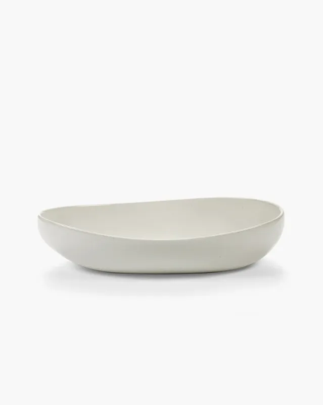 Serax off-white Out of lines serveringsskål oval