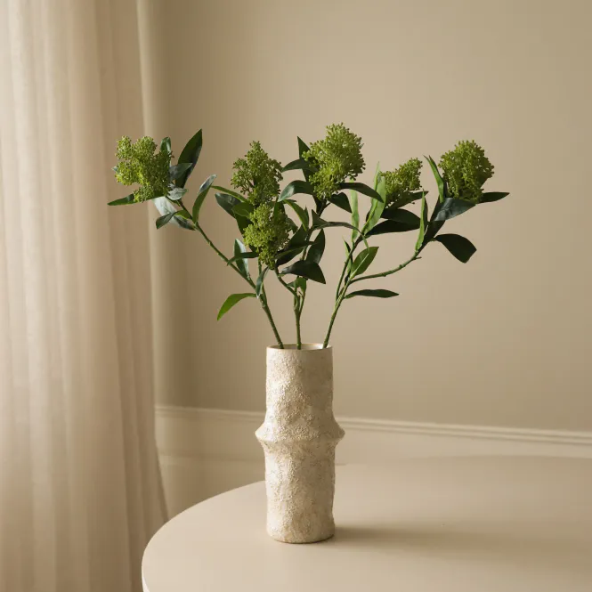 Hovedbilde Bonaté Studios Grønn Skimmia Berry Branch