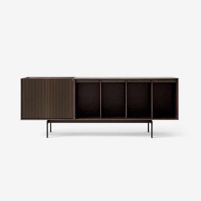 Hovedbilde Vipp675 Chimney cabinet, dark oak