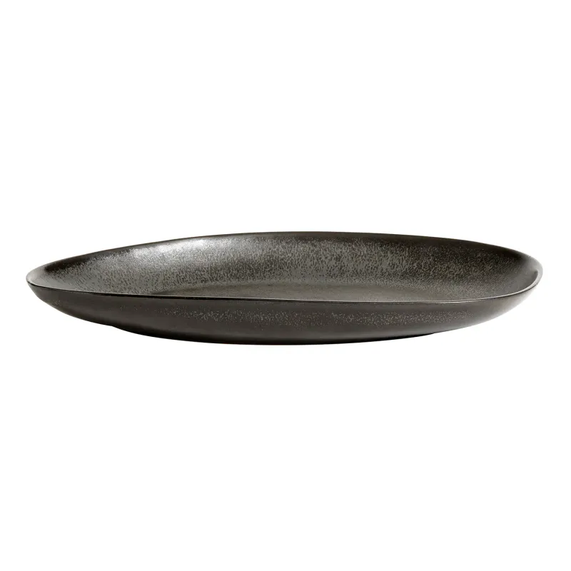 Mame Ovalt serveringsfat Ø22xH4 cm - Kaffe  