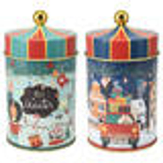 Hovedbilde BørsCompagniet Julenatt Boks i metall 