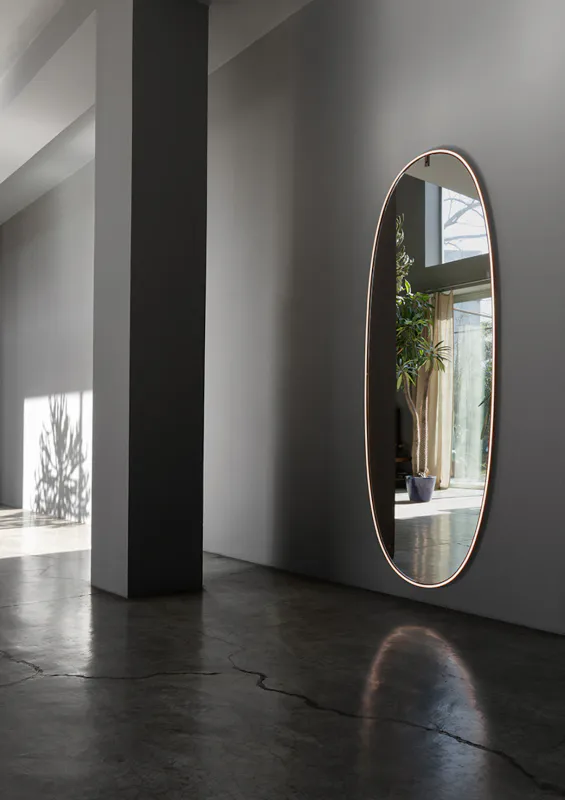 Flos Speil La Plus Belle - Brushed Gold