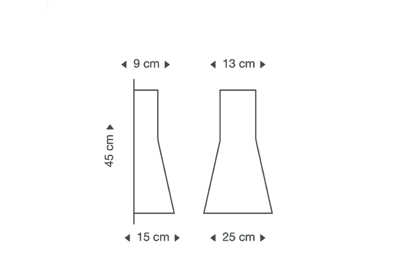 Secto Design - Secto 4231 vegg small - Valnøtt