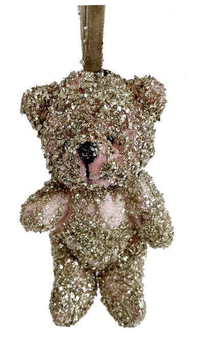 Hovedbilde Shishi Teddybjørn glitter 11cm