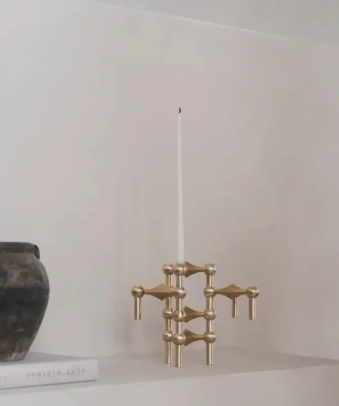 Stoff Nagel - Brushed Brass
