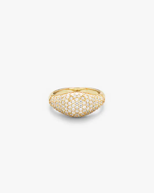 Hovedbilde Philippa Studios - Dome Pave Ring Gull 57