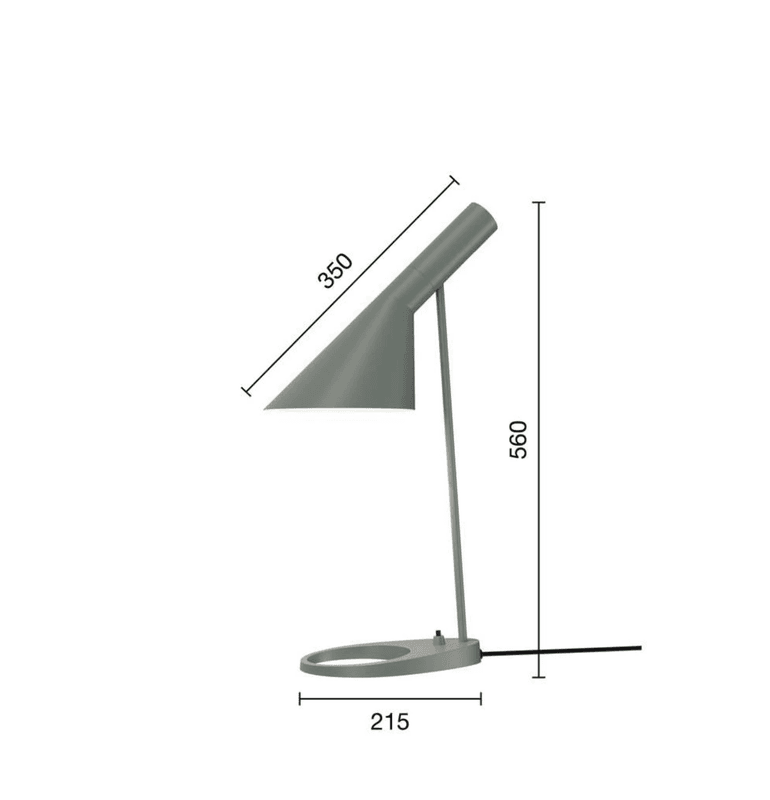 Louis Poulsen AJ Bord - Warm Grey