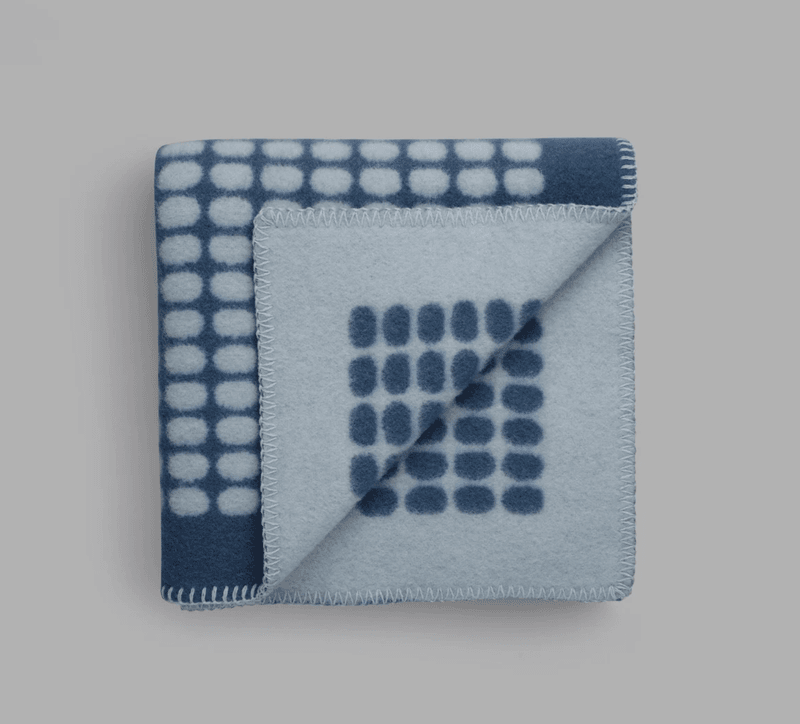 Røros Tweed Palette Sea - Halv pledd 