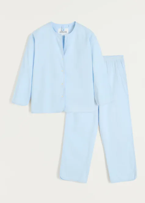 Hovedbilde Aiayu Pyjamas Poplin - Blue Eyes