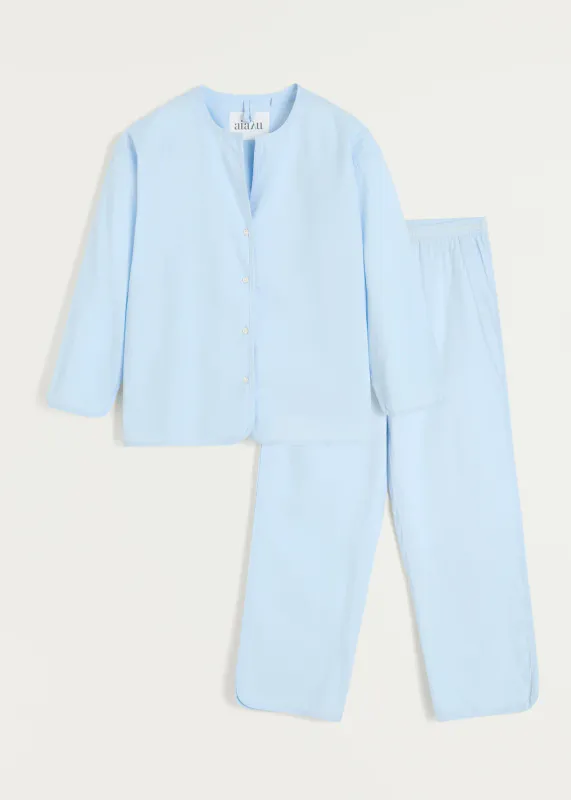 Aiayu Pyjamas Poplin - Blue Eyes