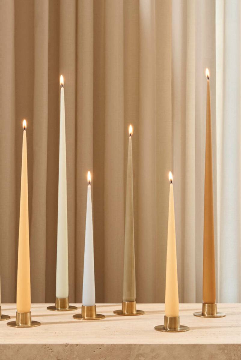 Ester og Erik Lys 32 cm 2 pk Pure white / Matt Forma Studio