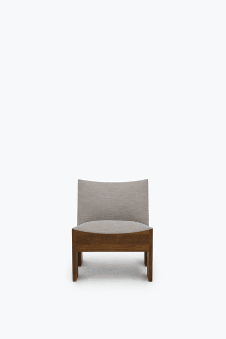 Hovedbilde New Works Tenon lounge chair Fumed oak w. Nori