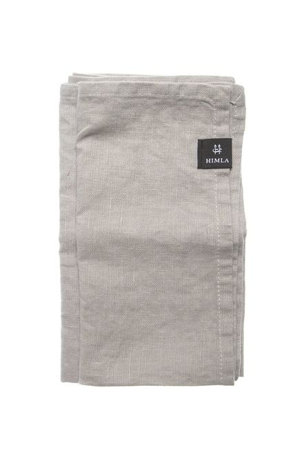 Hovedbilde Himla Sunshine linservietter ash 45x45 4-pk