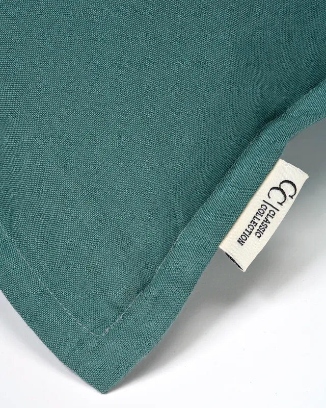 Classic Collection Classic Linen Putetrekk 50x50 cm - Teal
