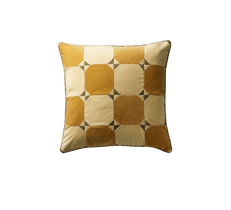 Christina Lundsten Juniper 55x55 - Barley/ Alomost yellow/ Taupe