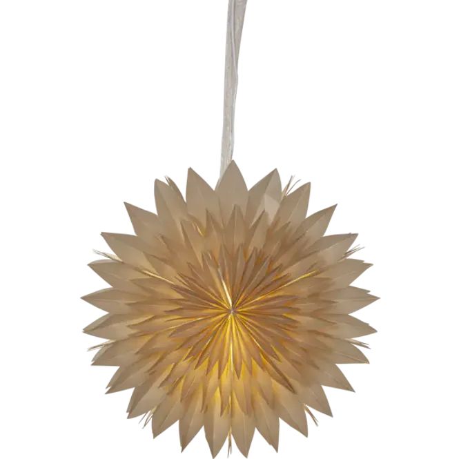 Hovedbilde Star Trading Dis papirstjerne 50cm - beige