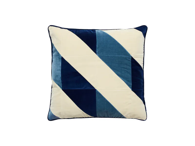 Christina Lundsteen Kiki 50x50 - Dark blue/Silver Blue