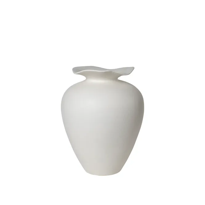 Hovedbilde Broste Copenhagen Florentina Vase L - Off White 